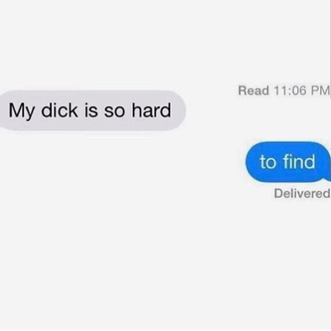 my dick is so hard