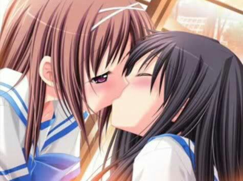 caino cyprian recommends anime lesbians making out pic