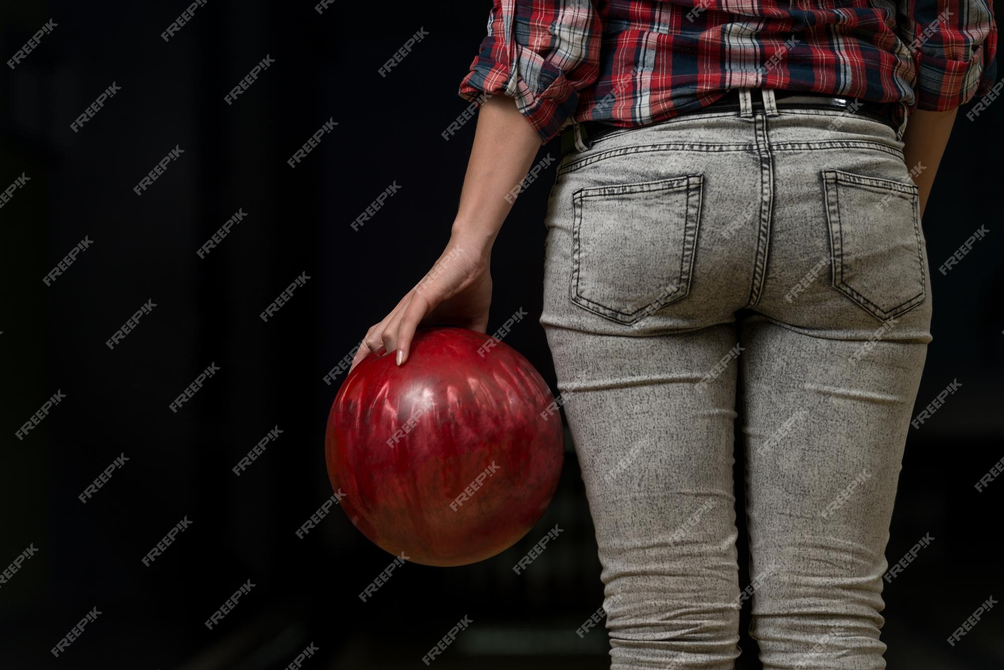 bowling ball in ass