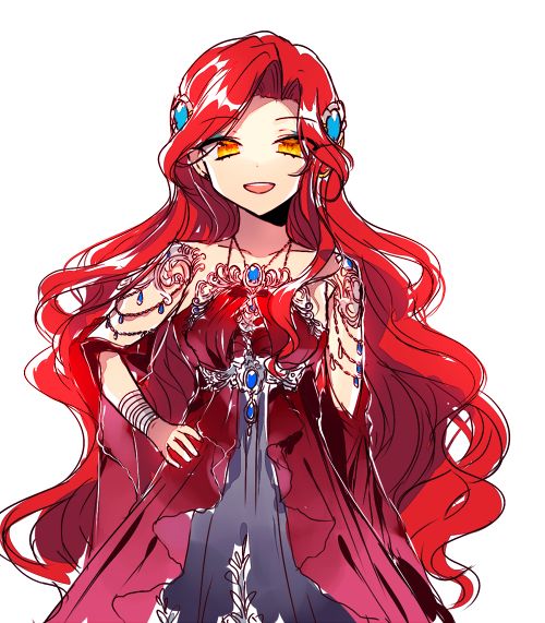 Red Haired Anime Woman handjob facial