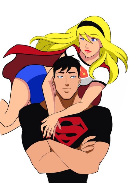 allison cloney recommends superboy and supergirl kiss pic