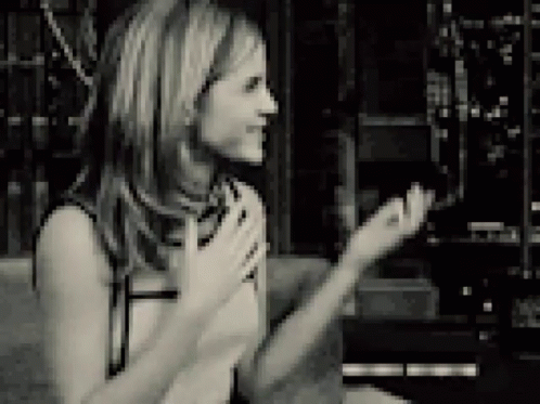 andy morey recommends emma watson black and white gif pic