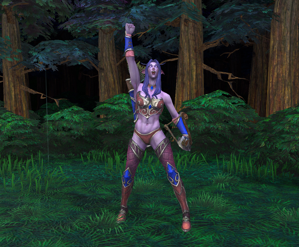 brisa uribe recommends Night Elf Nudes