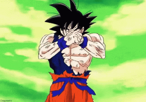 anja kingston recommends dragon ball power up gif pic