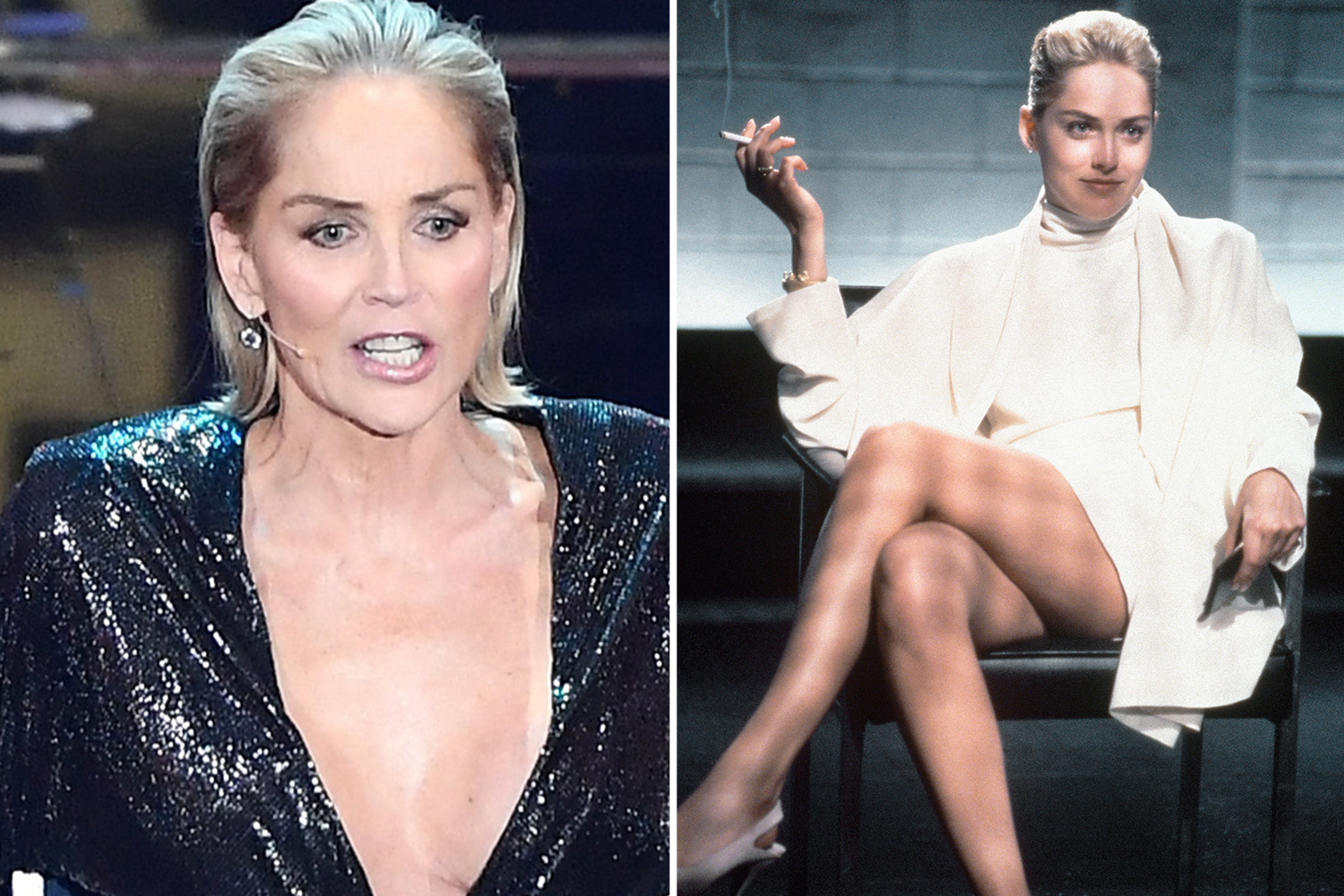 andrea gammage recommends basic instinct legs uncrossed pic