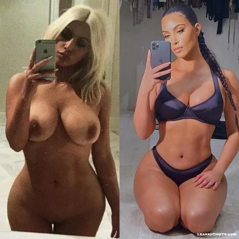 Kim Kardashian Topless Nipples premium snapchat