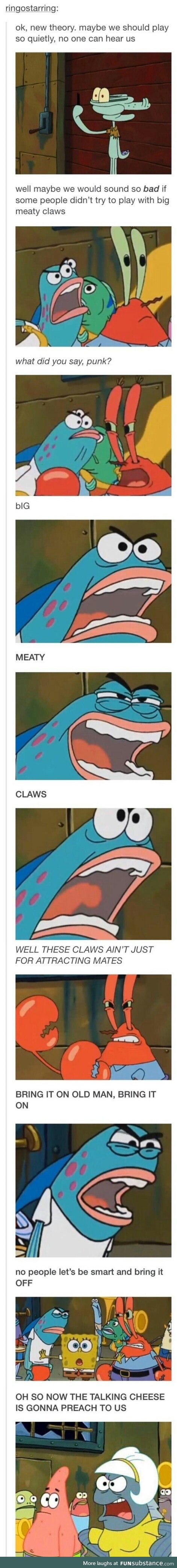 angel laurio recommends big meaty claws gif pic