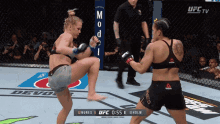 april queen recommends rousey vs holm gif pic