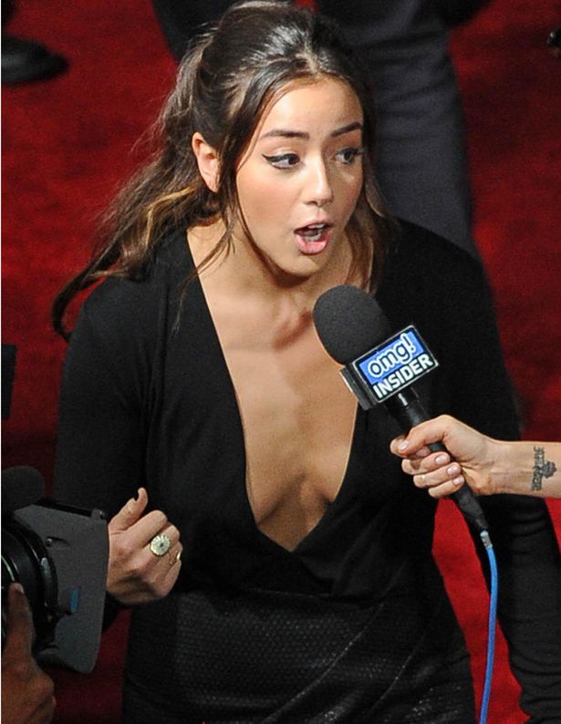 aj burris recommends Chloe Bennet Boob Flash