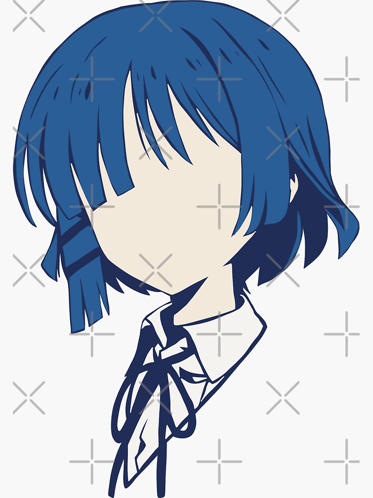 alexis cruz recommends anime girl with short blue hair pic