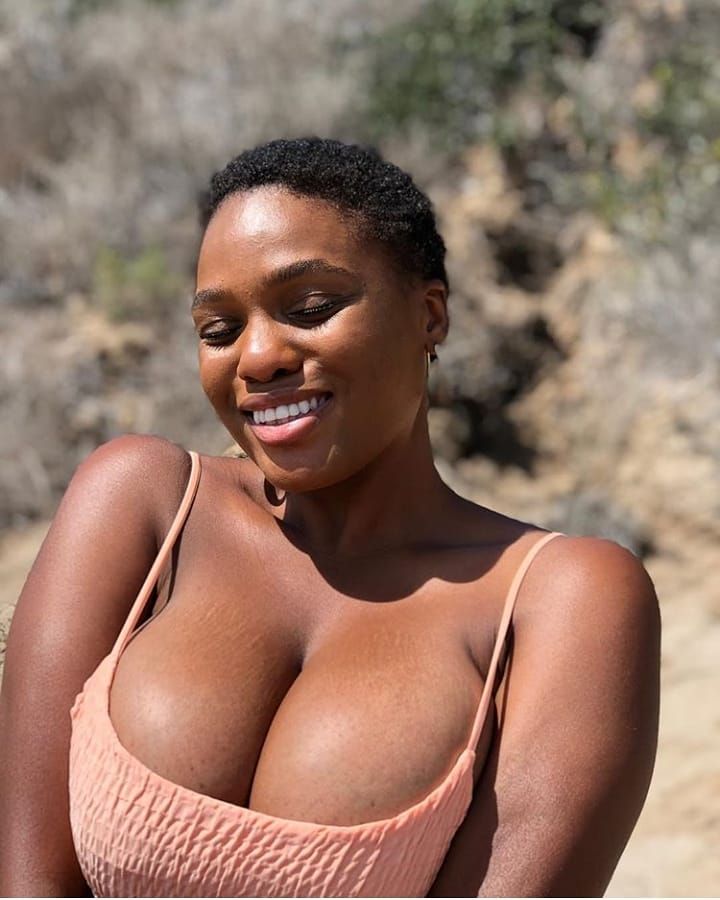 dark skin big boobs