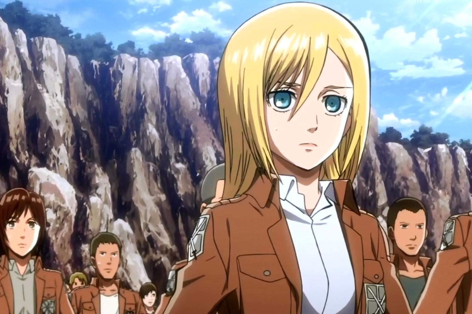 brian mulroney recommends attack on titan girl characters pic