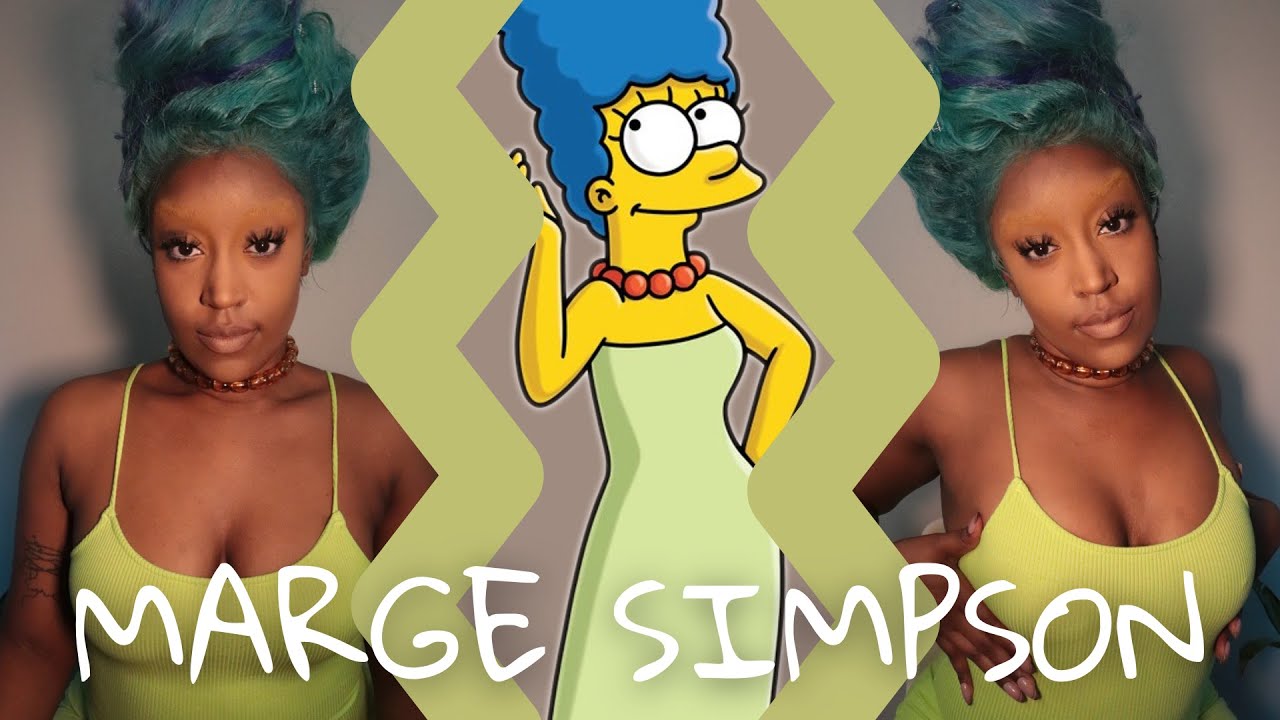 is marge simpson black