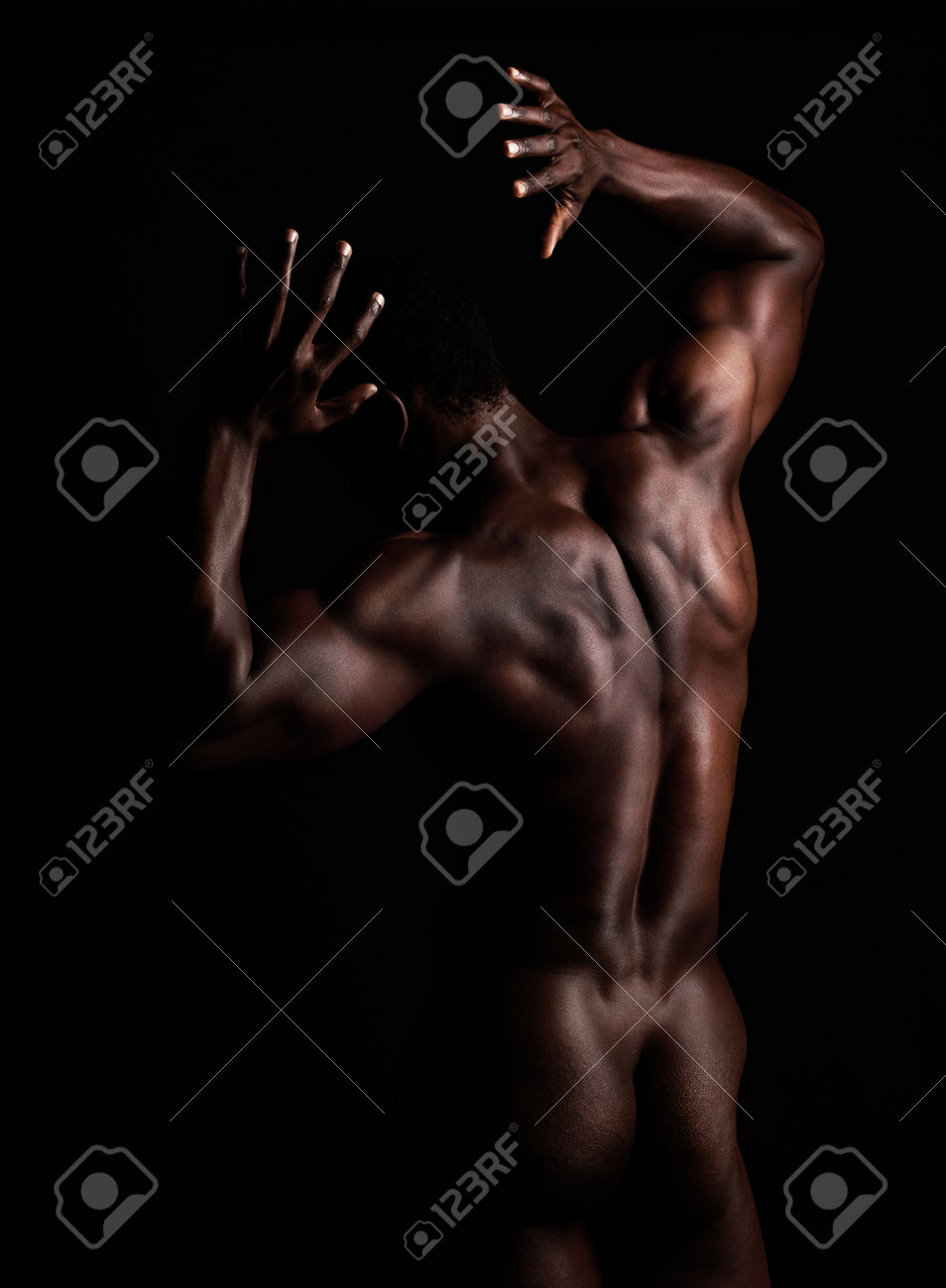 black nude sexy men