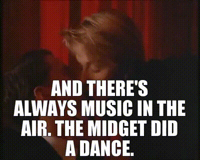 barb labelle recommends Twin Peaks Midget Dance Gif