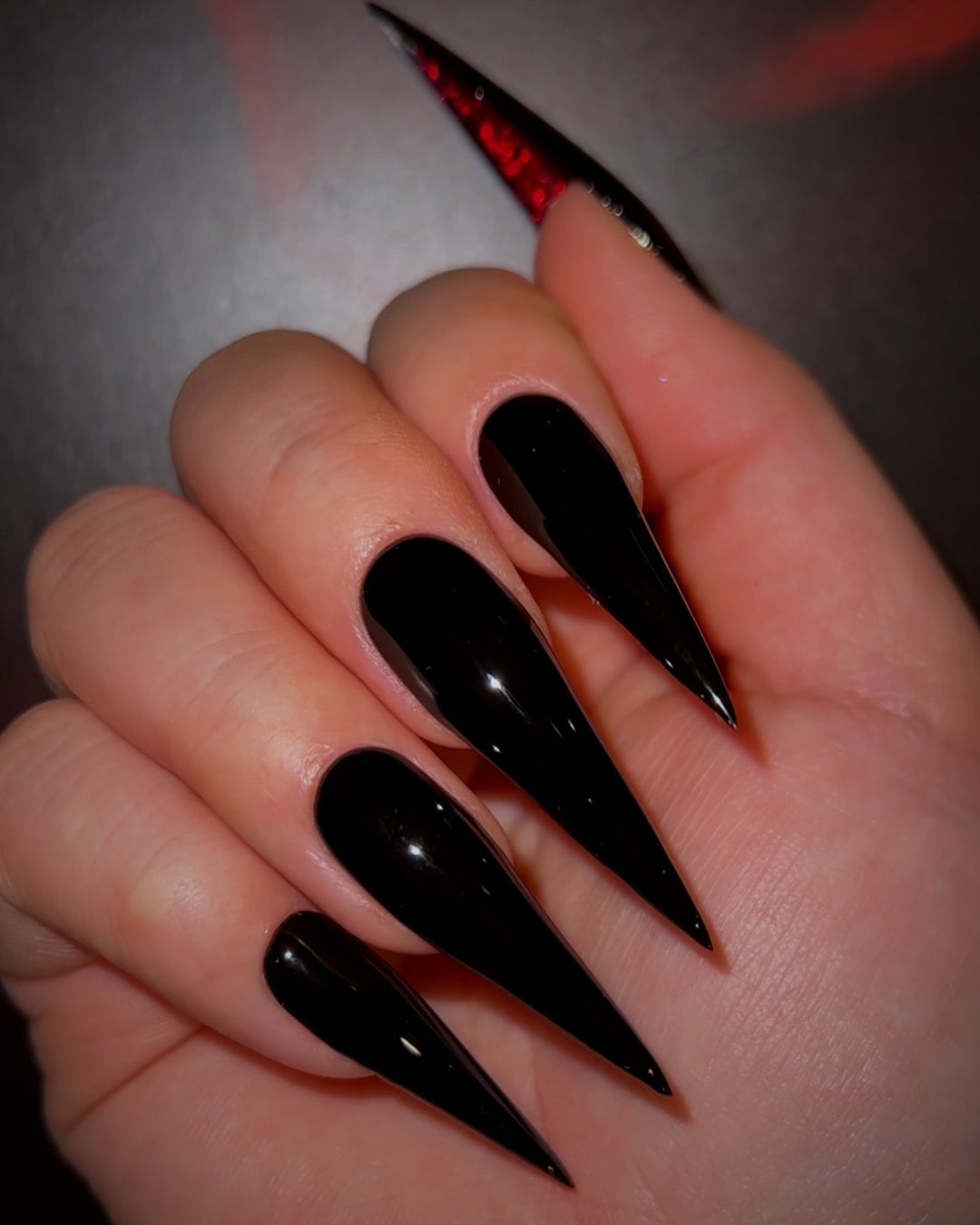 christopher selvin recommends black sharp nails pic