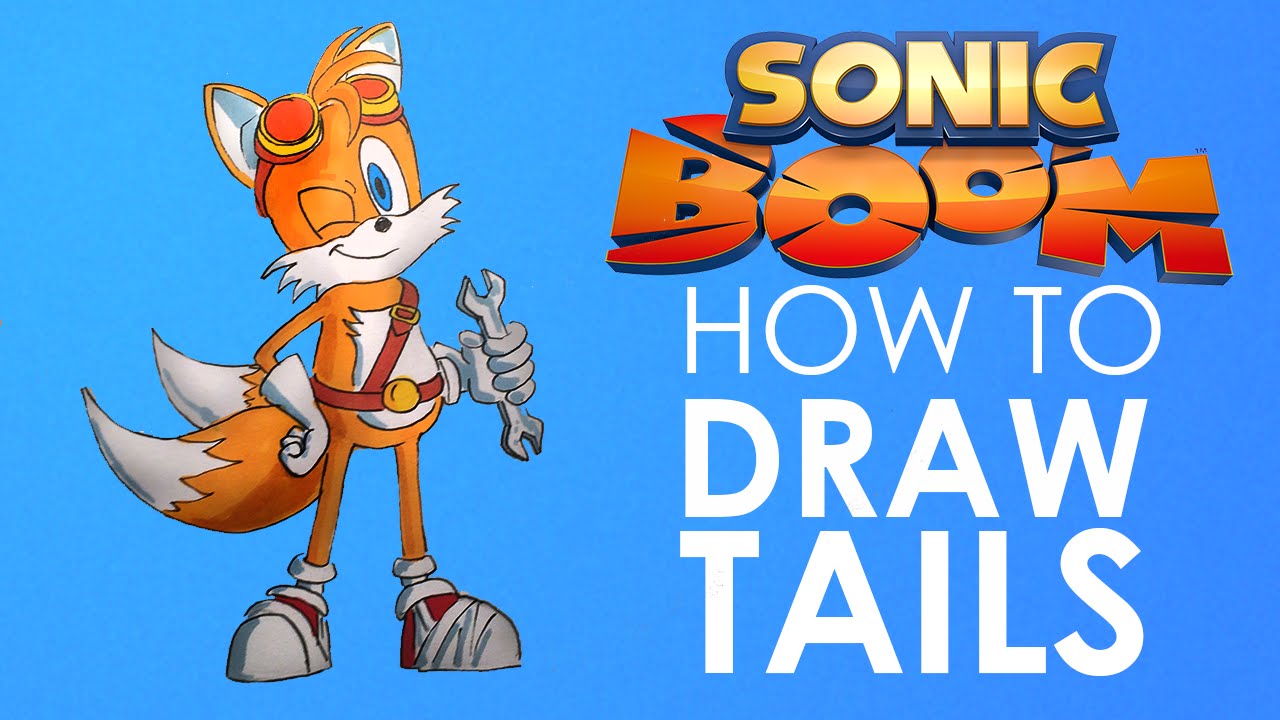 claudia delfino recommends How To Draw Tails From Sonic