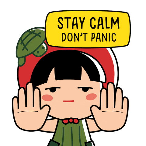 dawn kunkle recommends stay calm gif pic