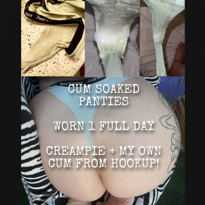 amanda michelle norton recommends wearing cum filled panties pic