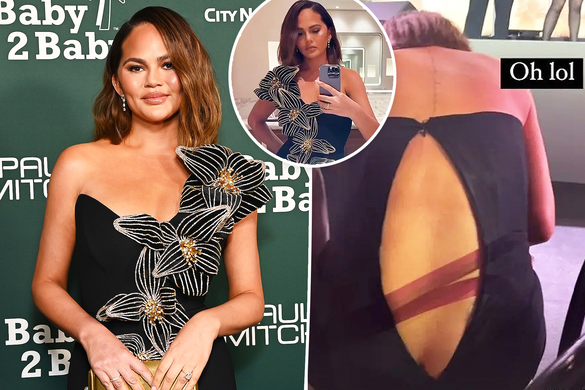 ali imran naqvi recommends chrissy teigen wardrobe malfunction uncensored pictures pic