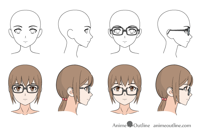 charlie tims recommends anime glasses side view pic