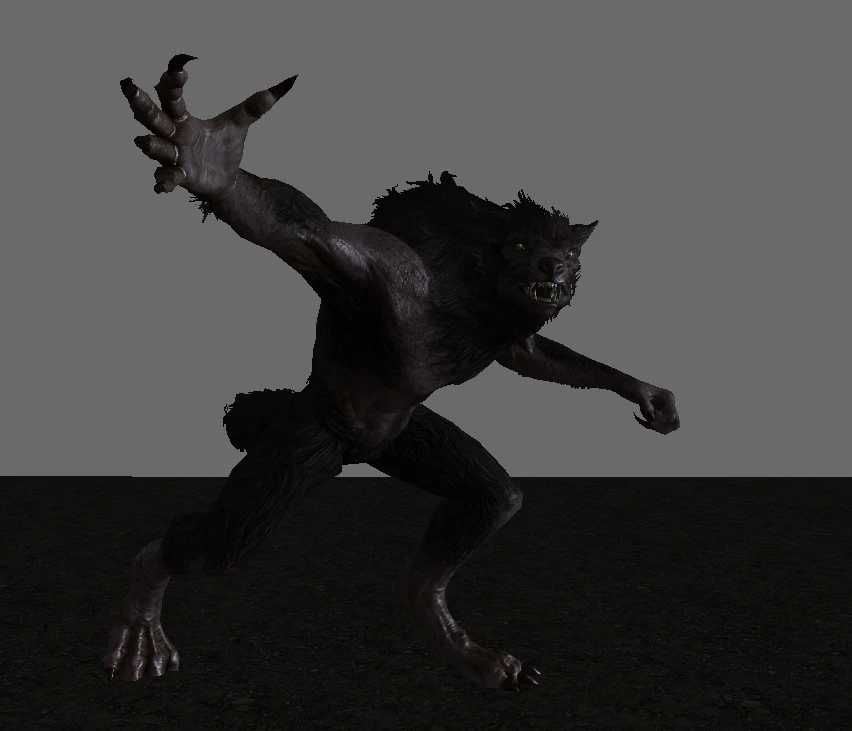 Best of Skyrim werewolf animation mod