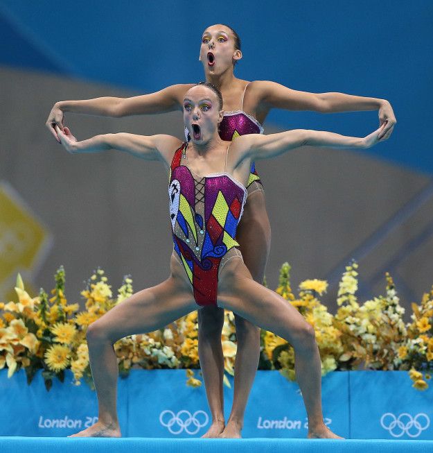 Best of Synchronized swimmers wardrobe malfunction