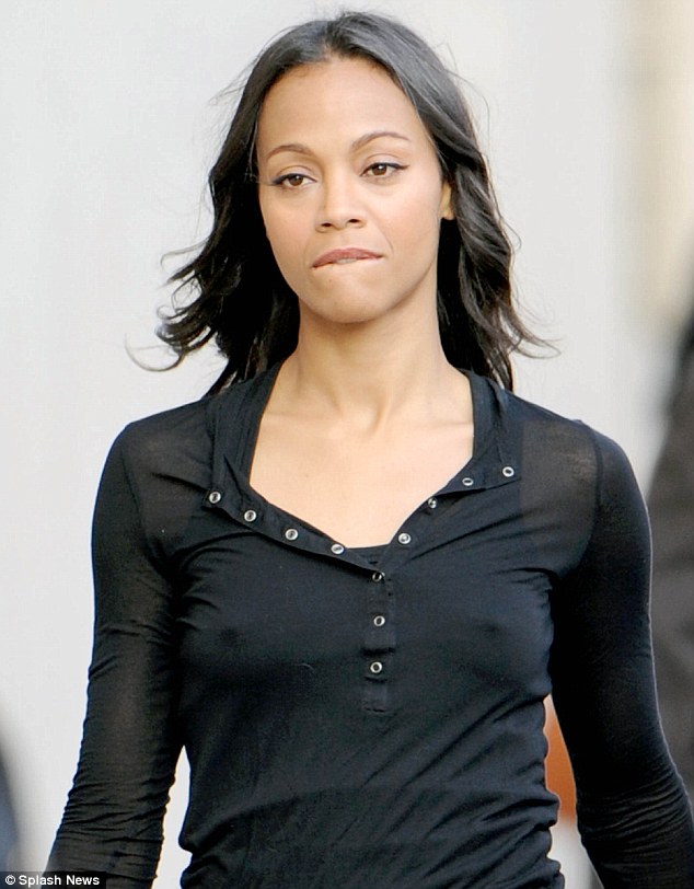 darlene saucier recommends zoe saldana nipples pic