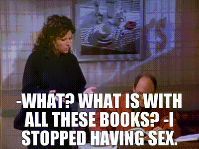 chris napolitana recommends Whats Up With All These Books Gif