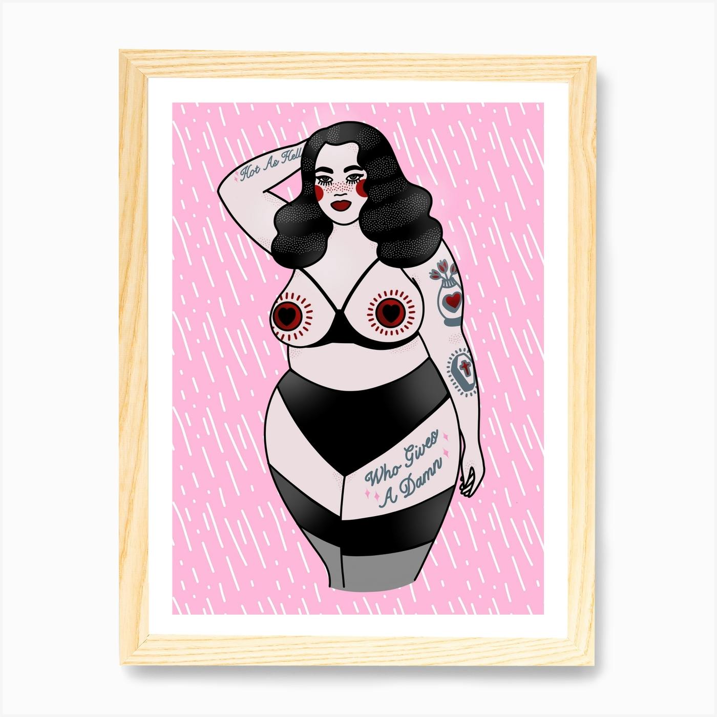 chris clifton recommends Chubby Pin Up Tattoo