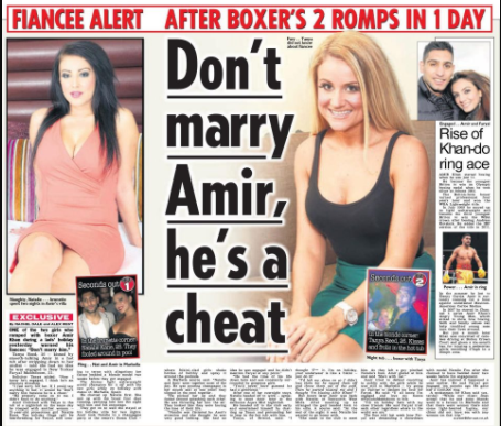 andre belcher add amir khan leaked tape photo