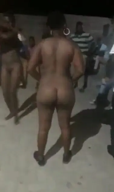 dancing naked in public