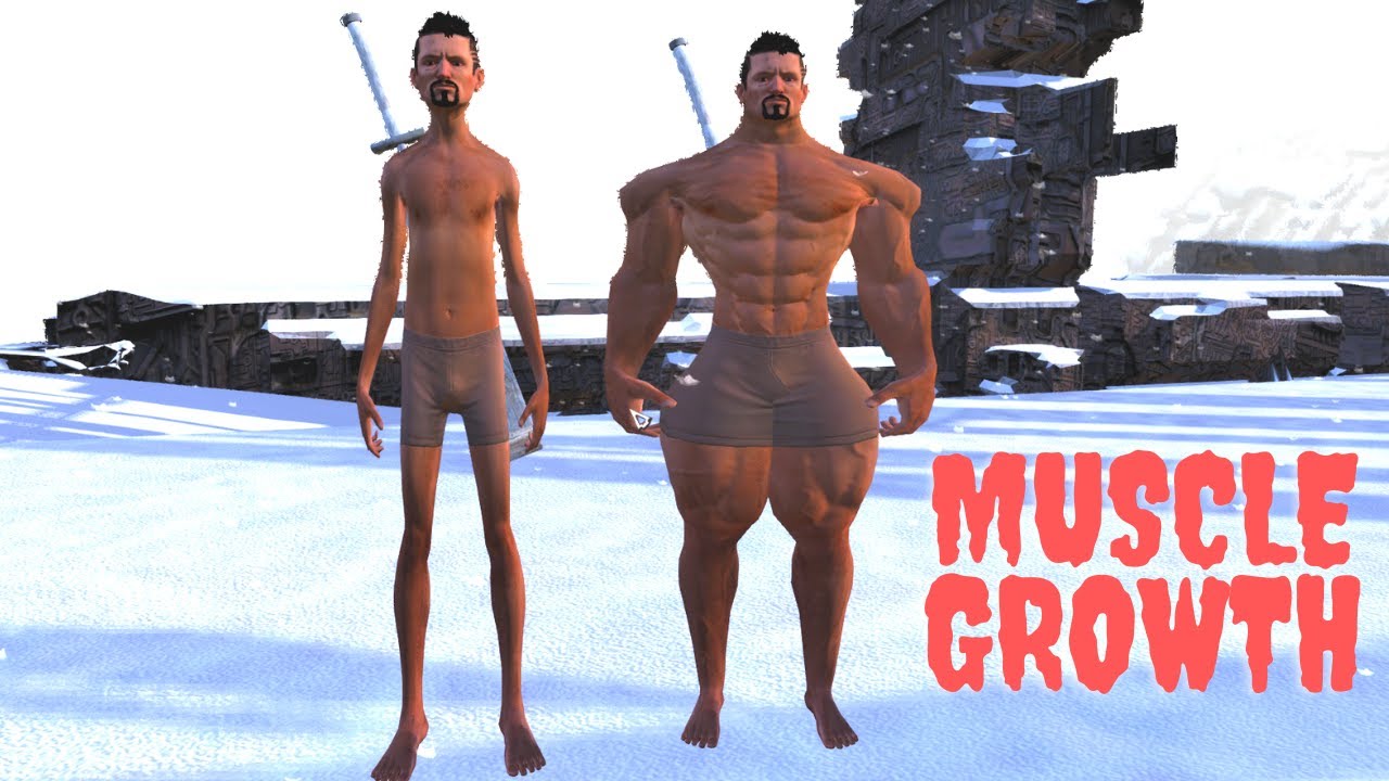Sims 4 Muscle Growth girl goddess