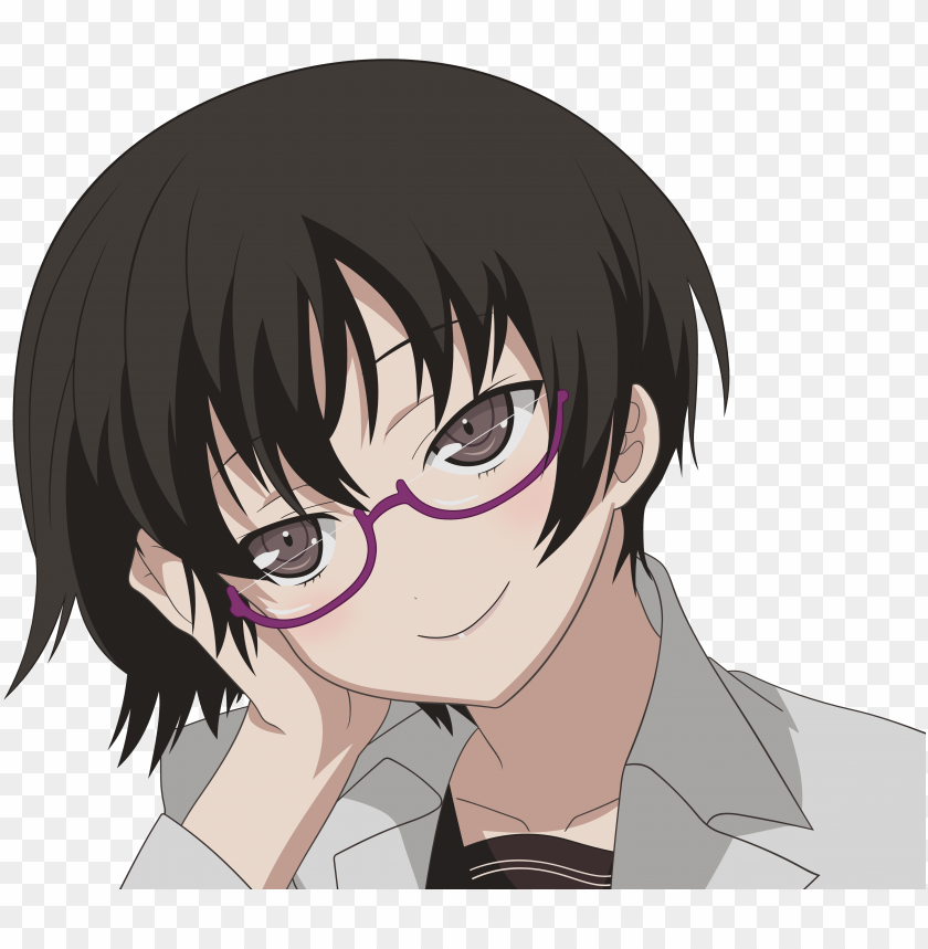 ben japp recommends anime girl brown hair glasses pic