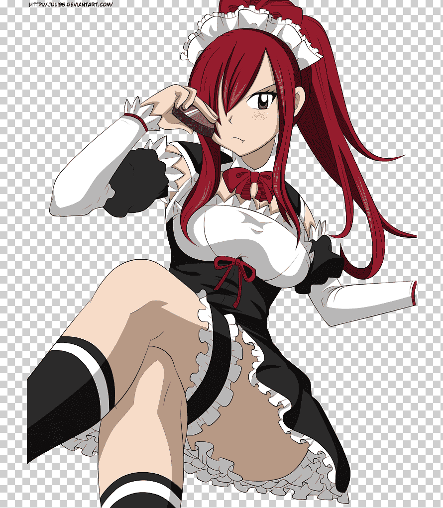 Best of Fairy tail erza maid