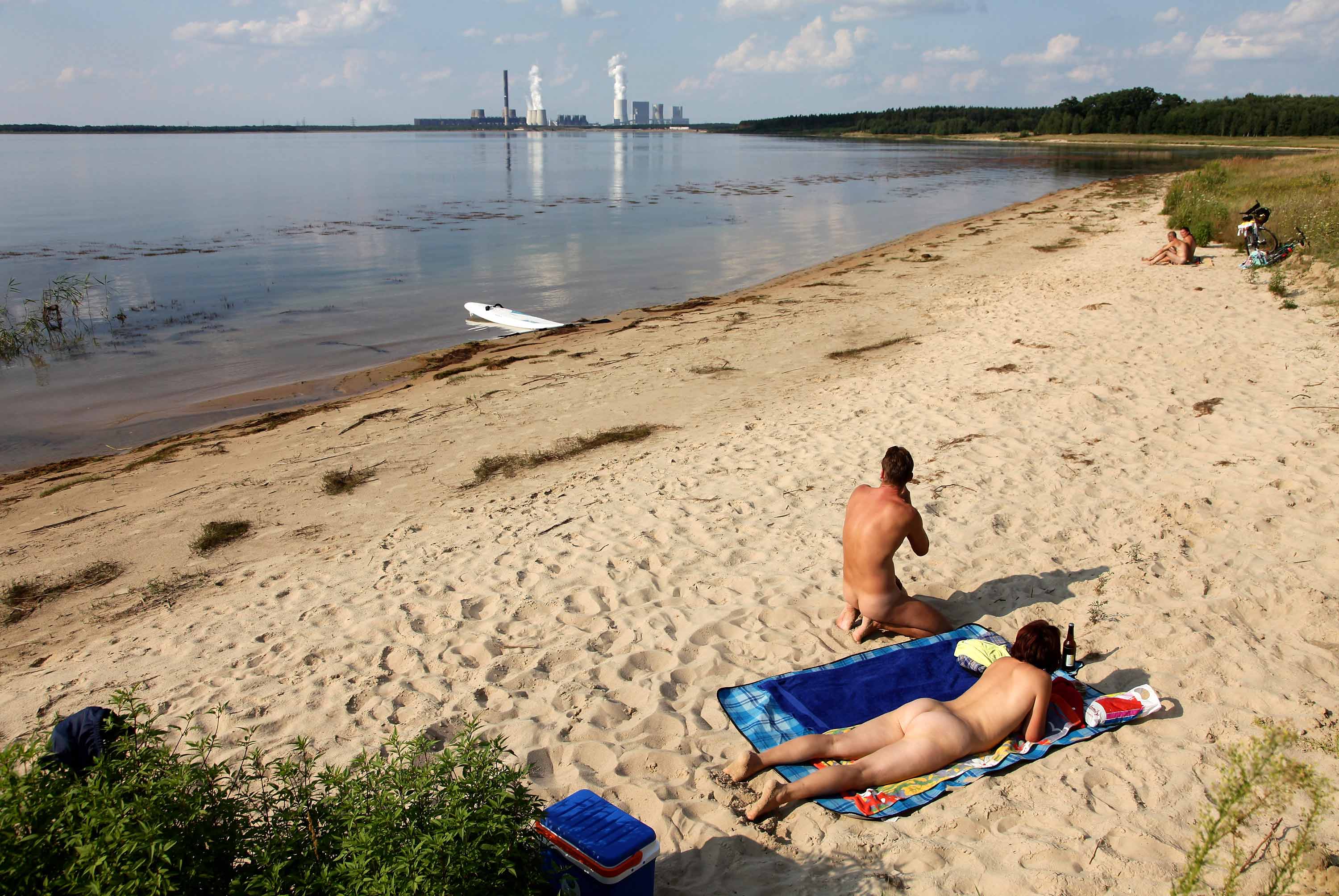 naked on the beach porn homemade