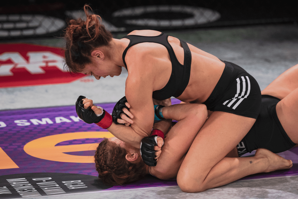 Best of Strong woman mixed wrestling