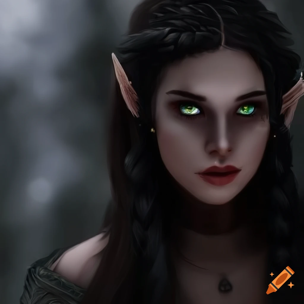aaron scovel recommends black haired female elf pic