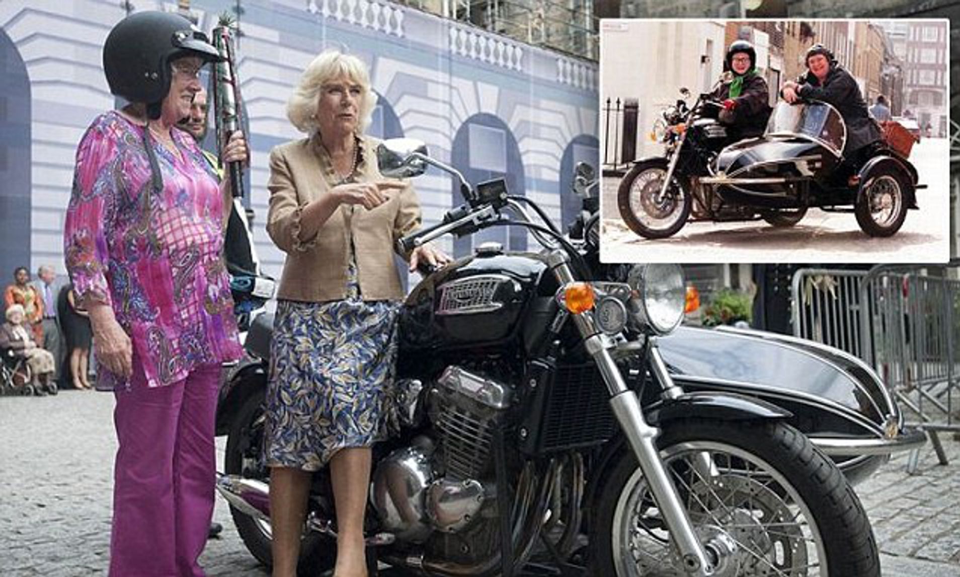 christine bagnell recommends Fat Lady On Motorcycle Picture