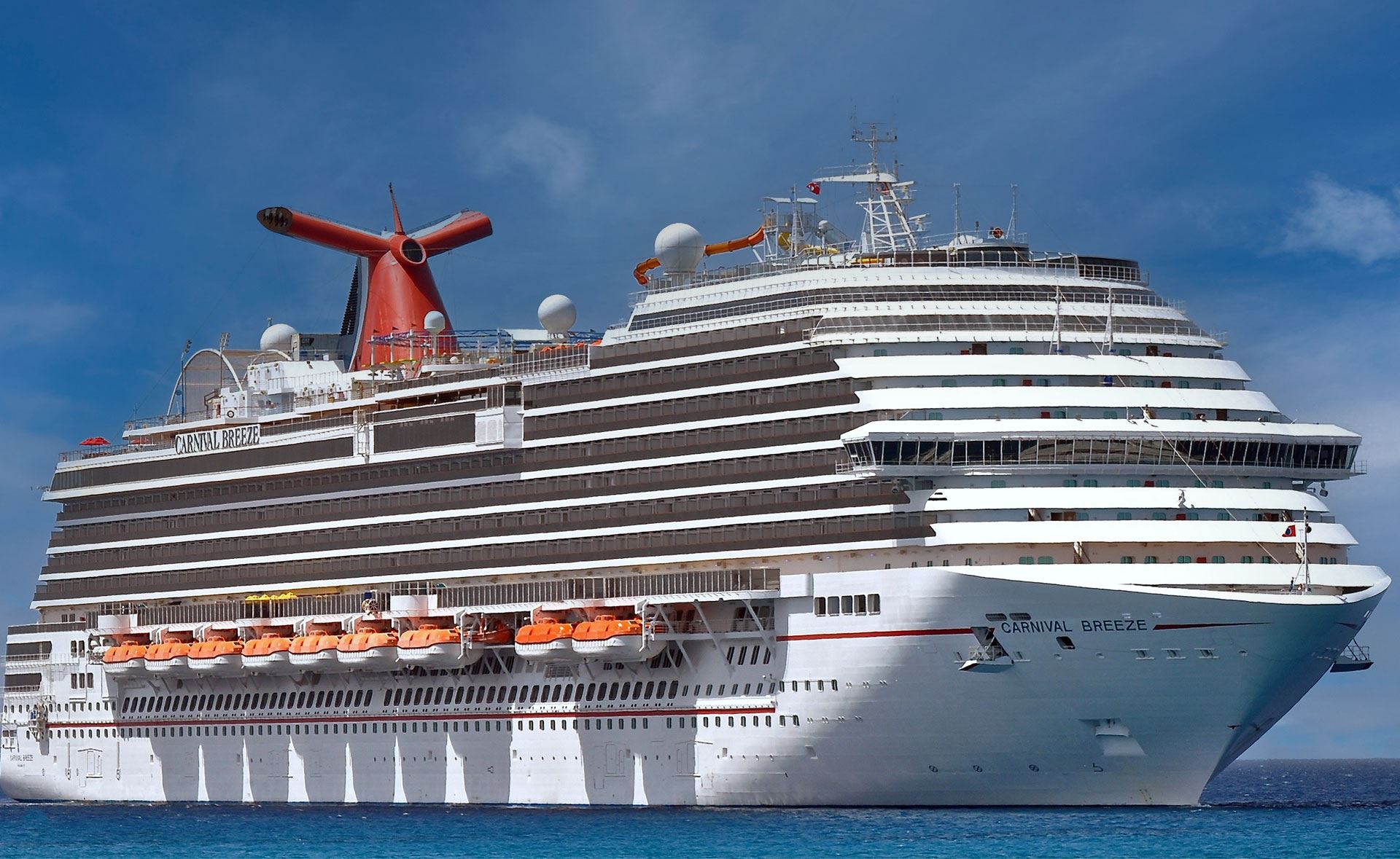 chandra russell recommends Carnival Breeze Pictures