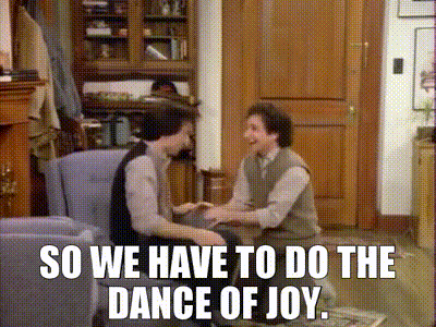 danielle tracey recommends perfect strangers dance of joy gif pic