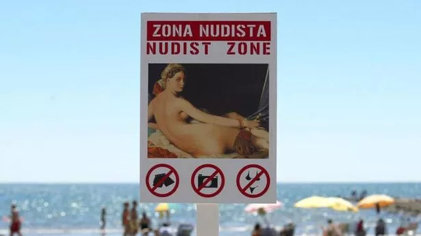 spain nude beach pics