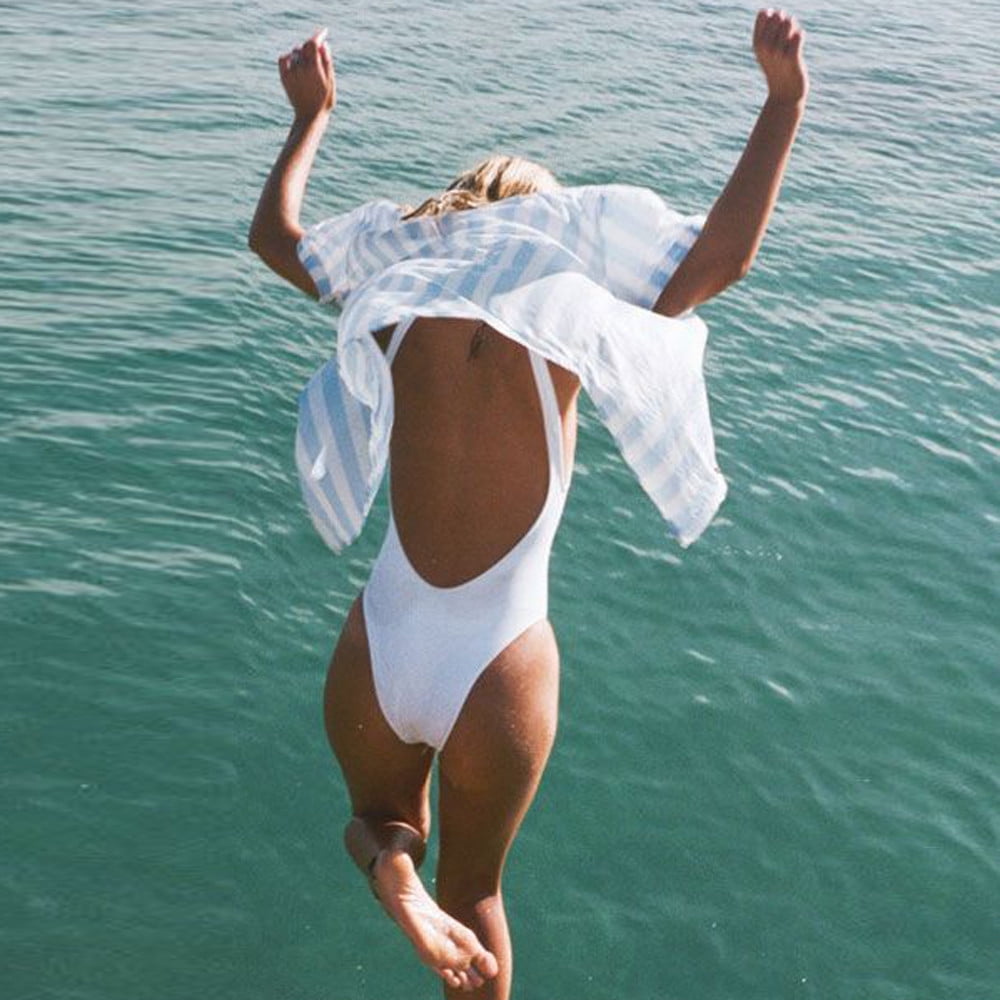 white bathing suit tumblr