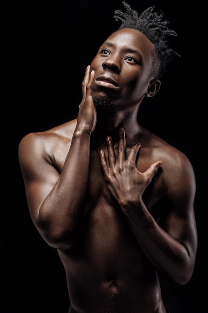 sexy black male nude