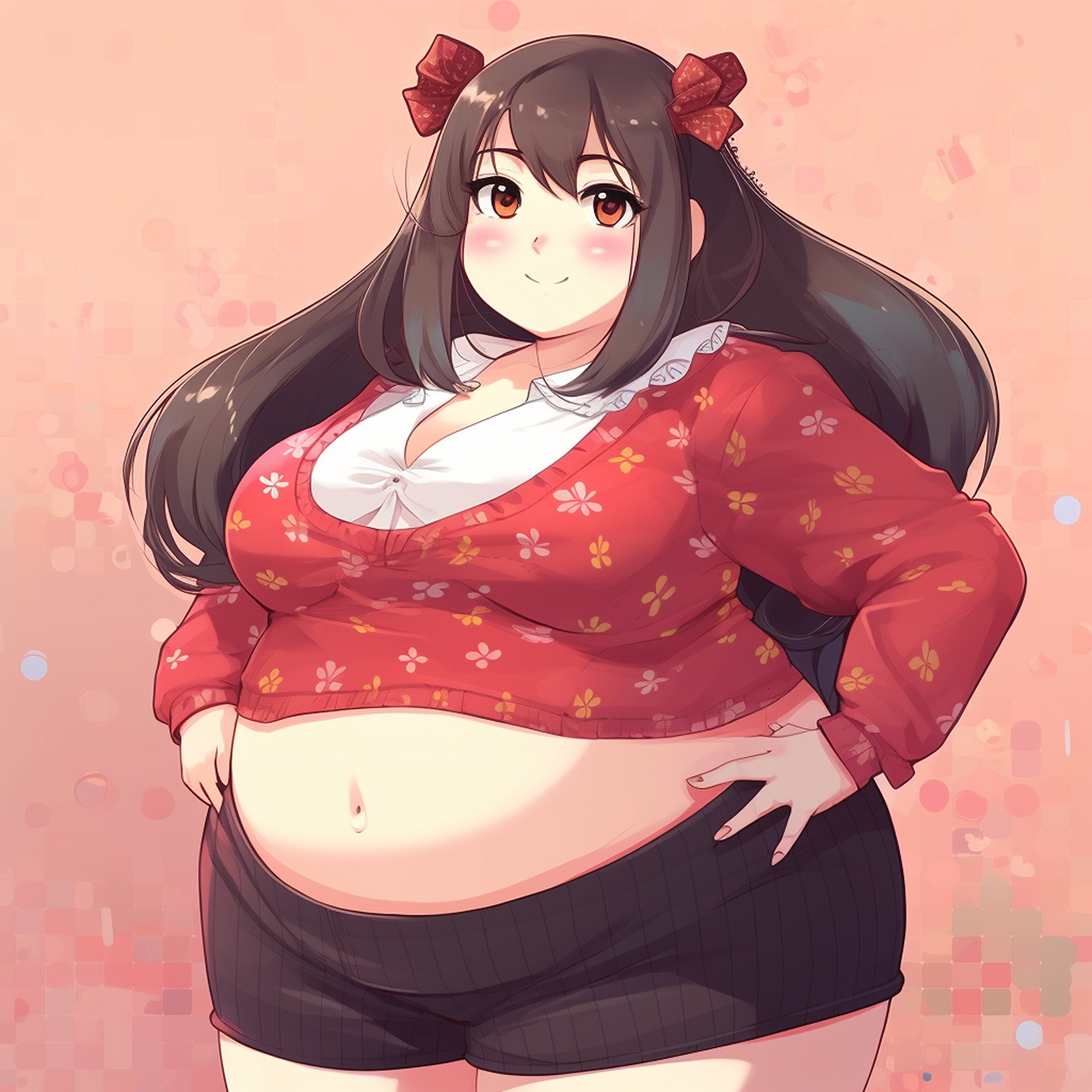 chubby anime girl tumblr
