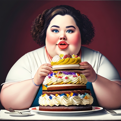 brad augustine share fat girls eating cake photos