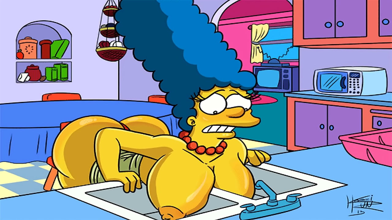 david bergue add the simpsons marge hentai photo