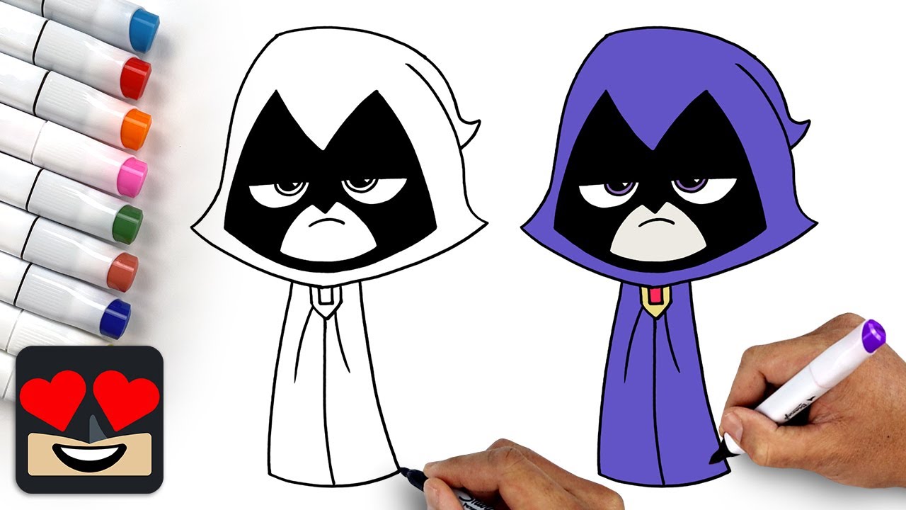 colleen kuznik add photo drawings of raven from teen titans