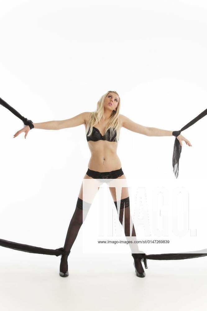 Best of Blonde tied up