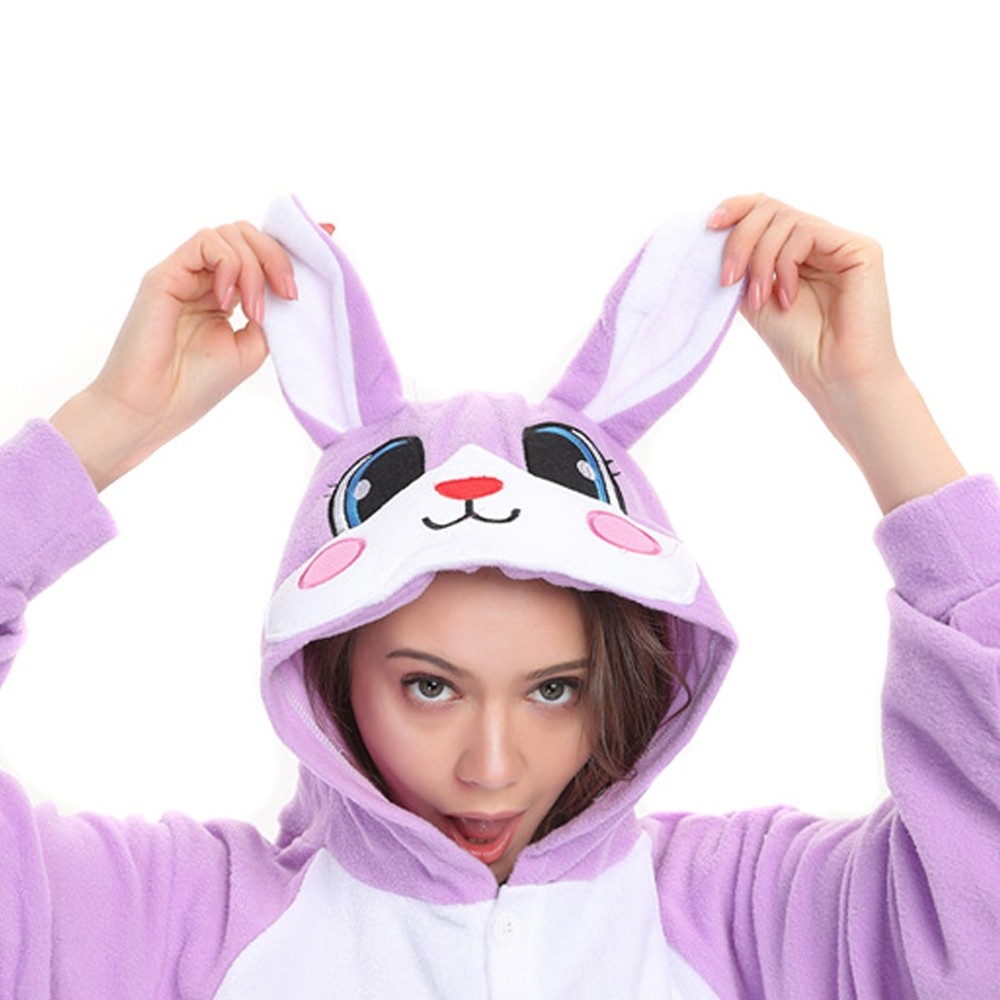 breanna coons share bunny one piece pajamas photos